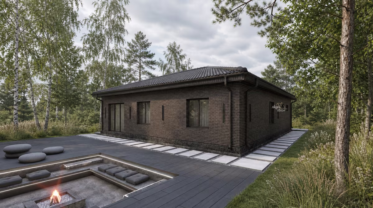 Проект дома Сион 132, ракурс 3